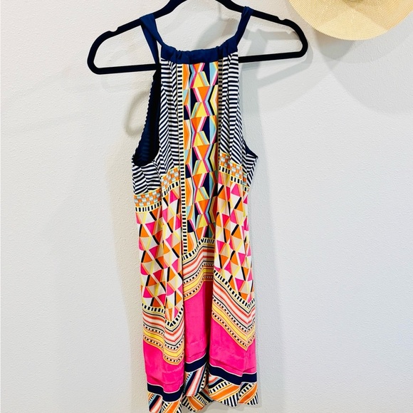 Trina Turk Ranchita Silk halter dress size 2 - Picture 4 of 10